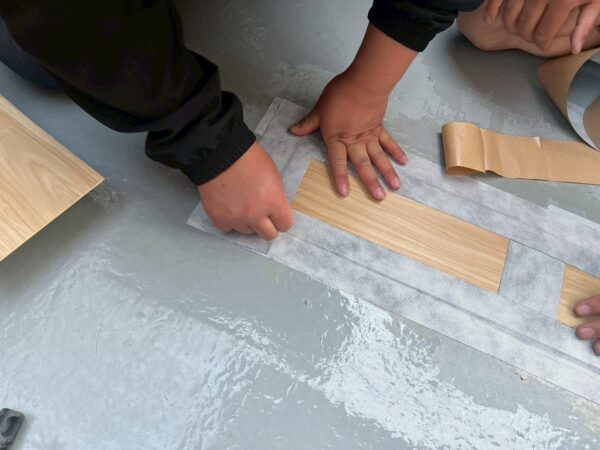 越谷市にて雨漏りに伴う応急処置〈ベランダからの雨漏り〉 施工後